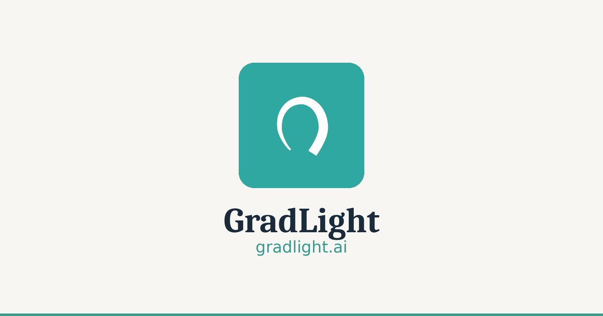 GradLight — Support, Structure, and Stability for Grad School